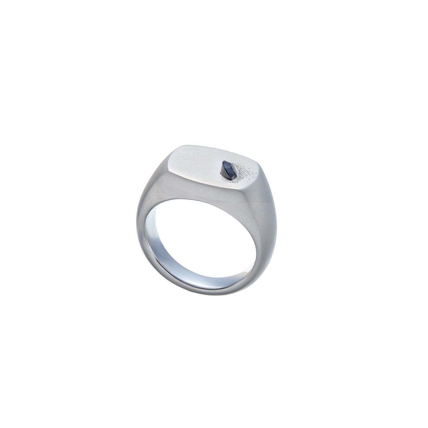 GREED Small Ring (black) / SV925
