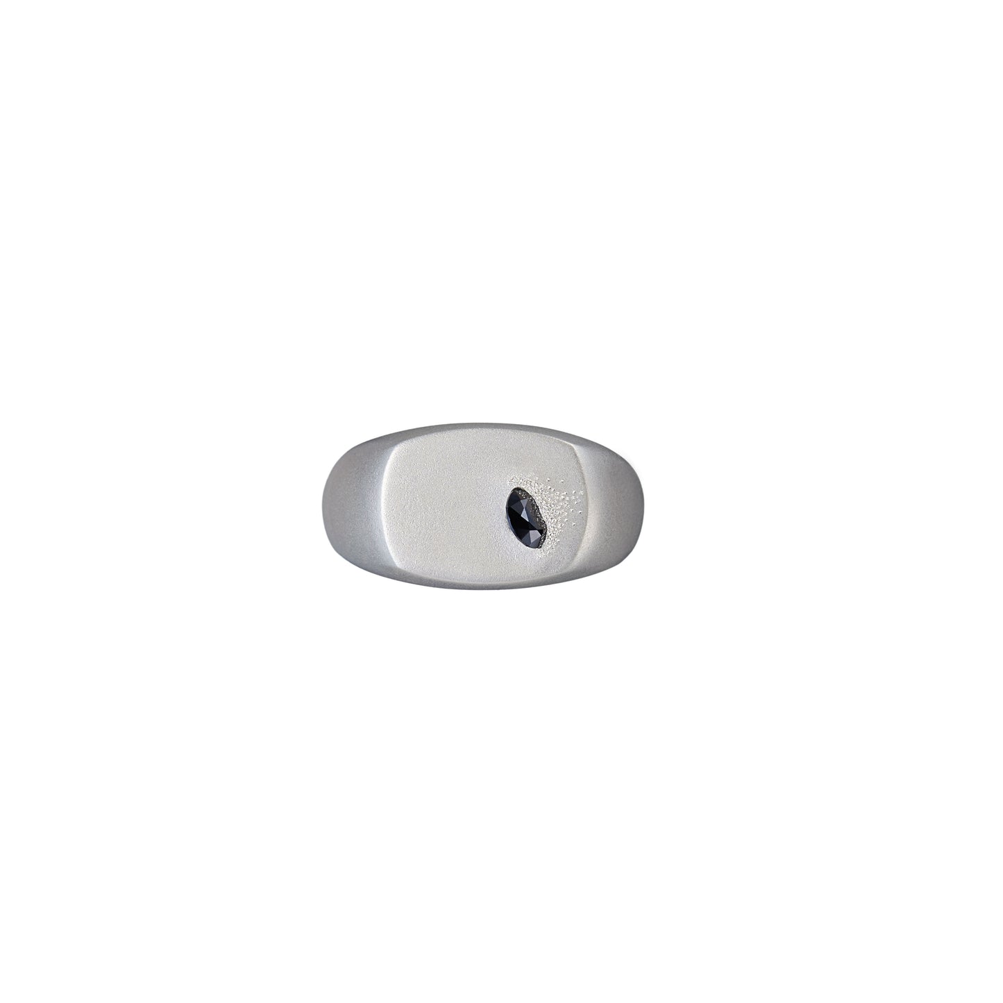 GREED Small Ring (black) / SV925