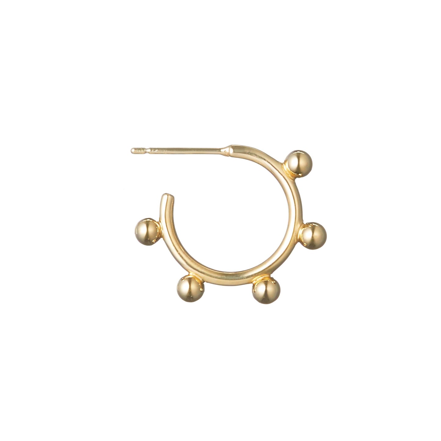 【EC限定価格・2個セット】セルクルサンクピアス / SVメッキ