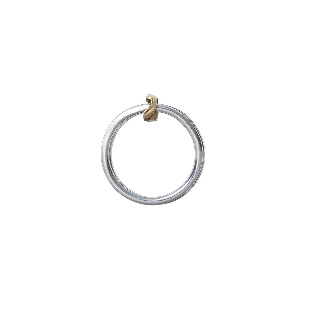 Double Ring / SV925・K18