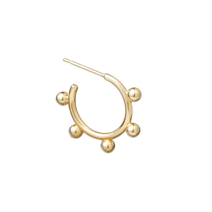 【EC限定価格・2個セット】セルクルサンクピアス / SVメッキ
